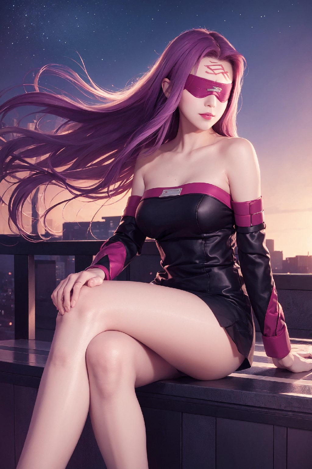 Fate-Medusa-blindfold