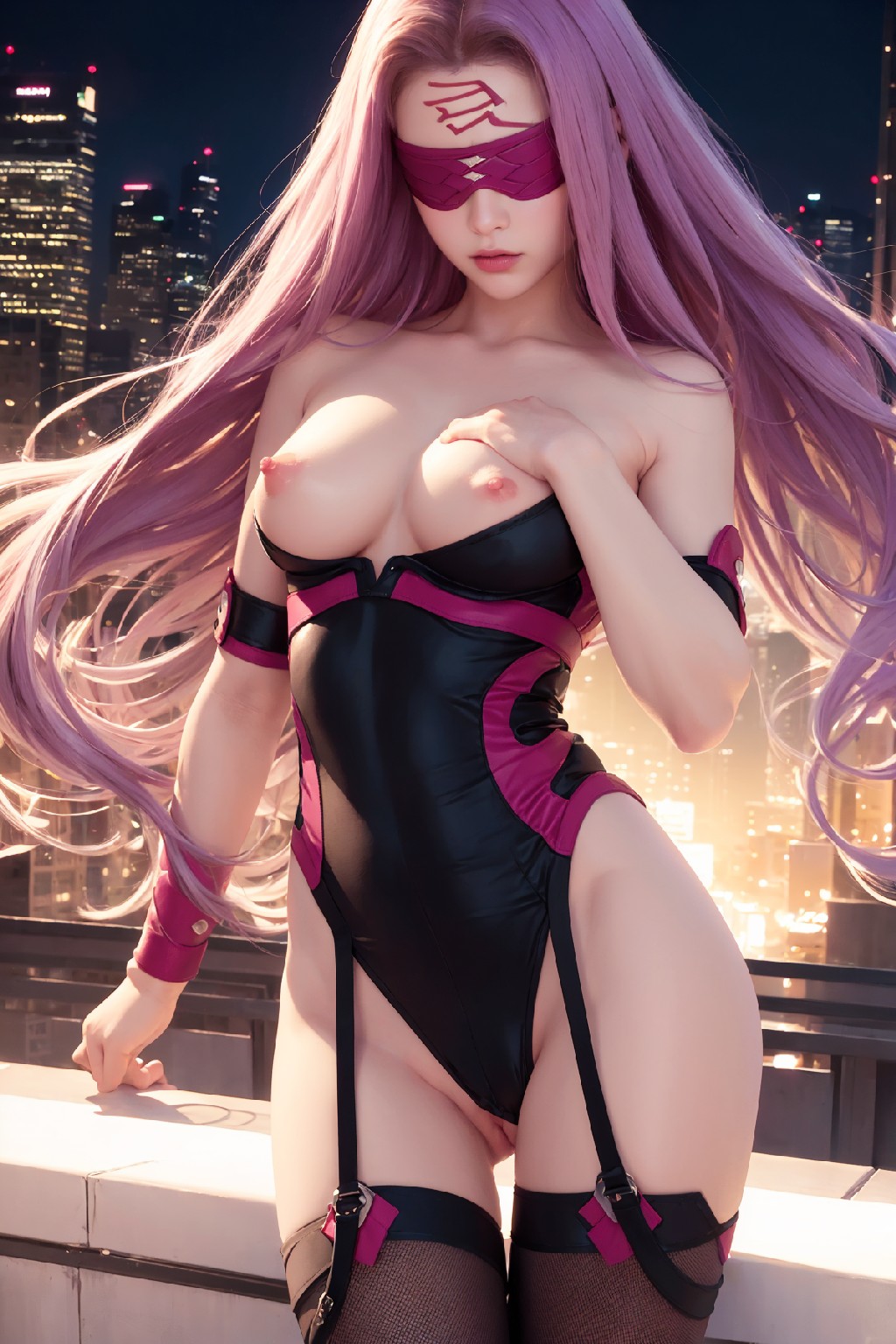 Fate-Medusa-blindfold