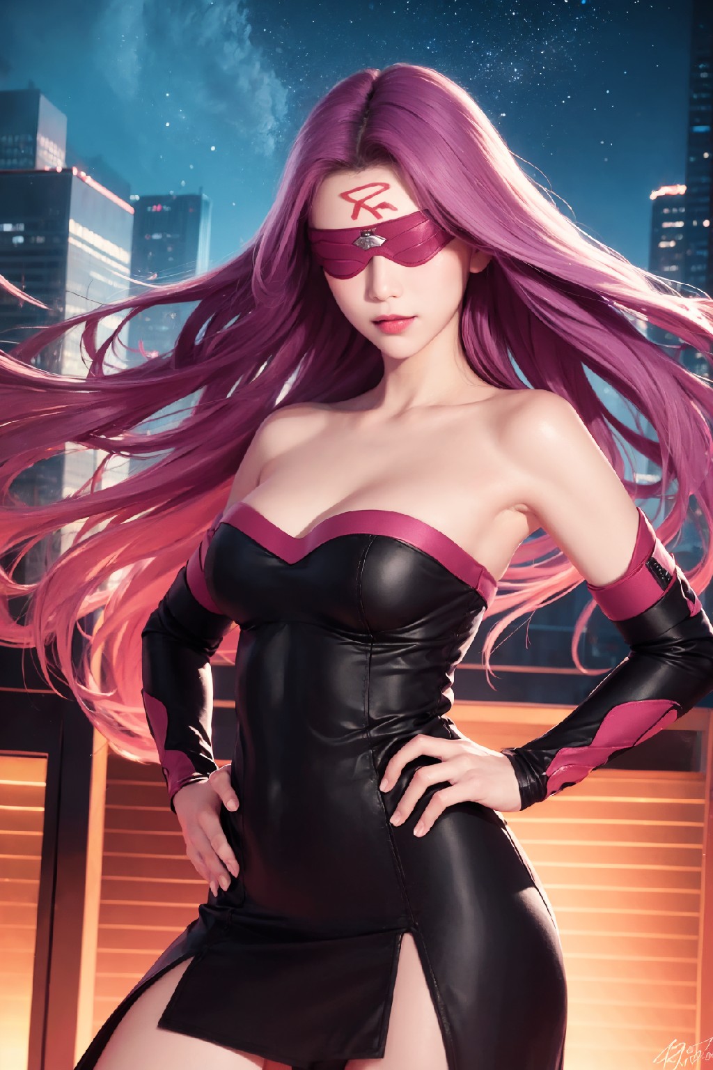 Fate-Medusa-blindfold2