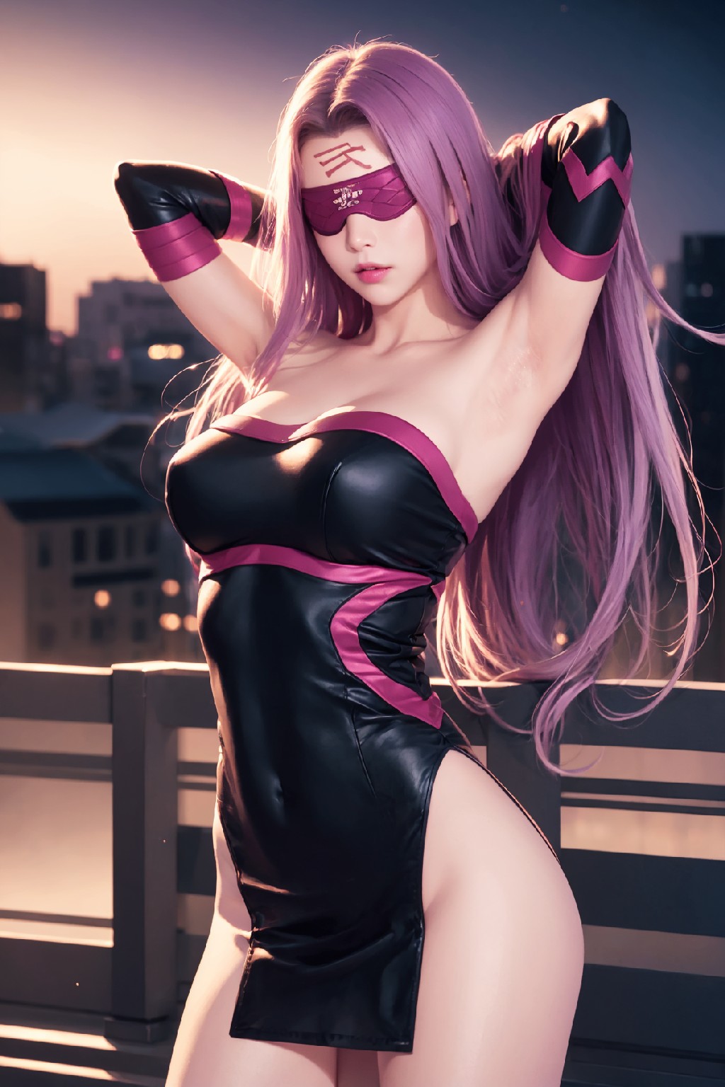 Fate-Medusa-blindfold2