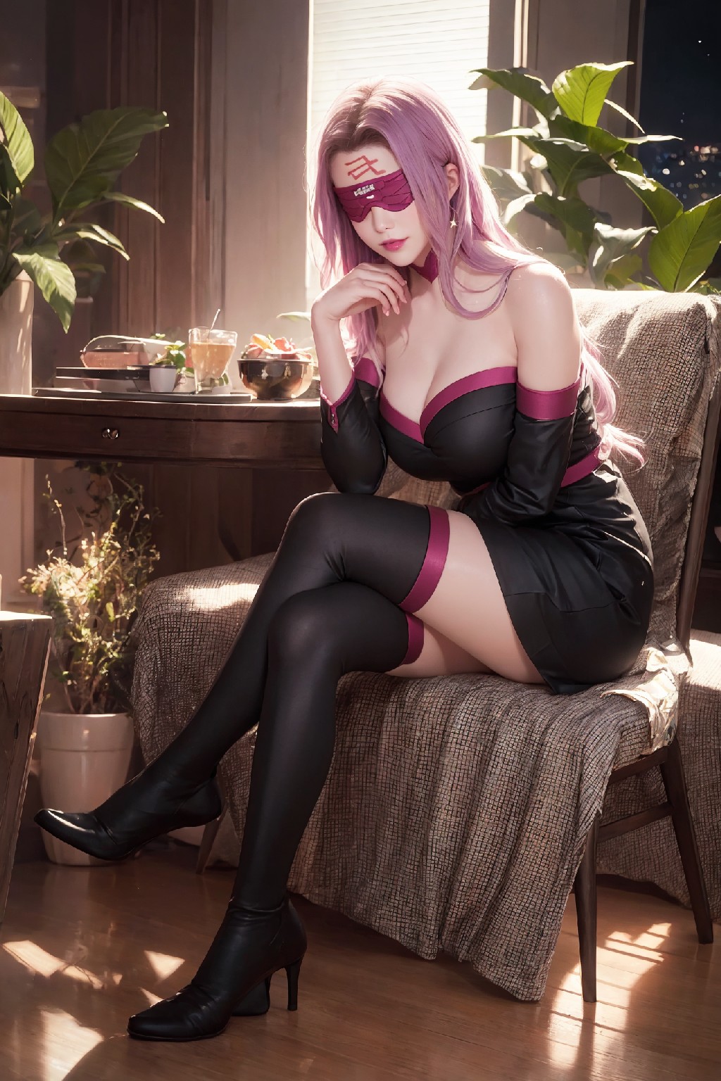 Fate-Medusa-blindfold2