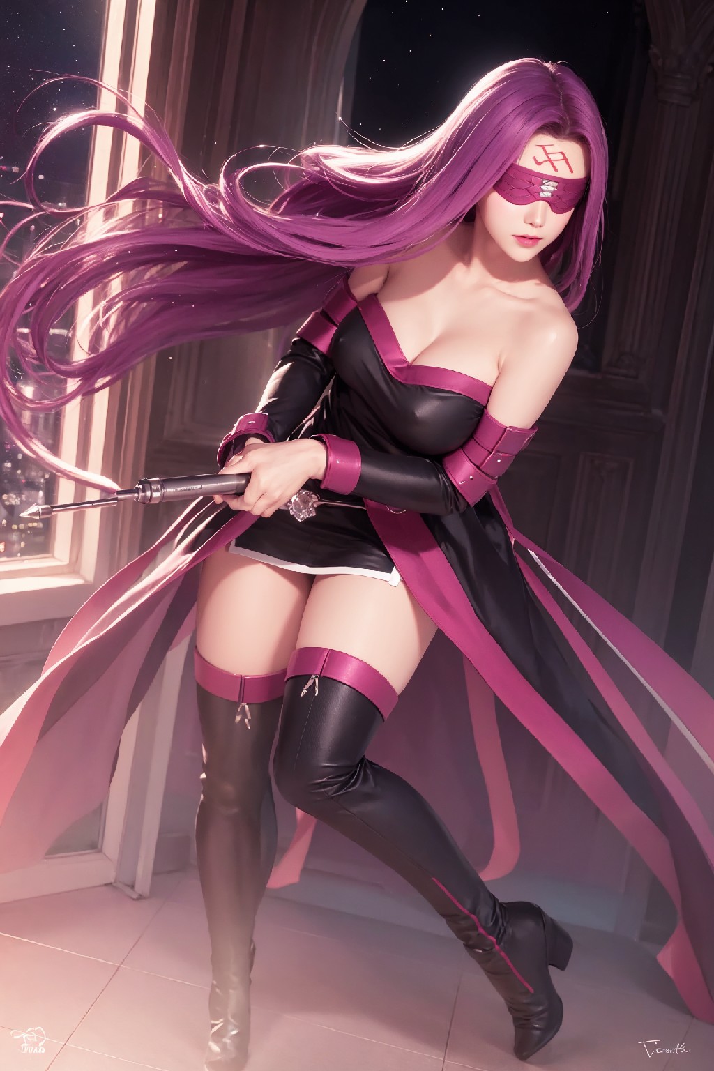 Fate-Medusa-blindfold2