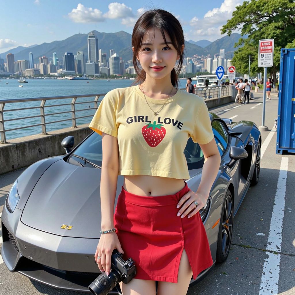Xiangchi Girl, off the coast of the city