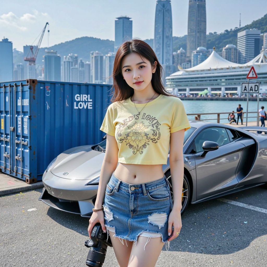 Xiangchi Girl, off the coast of the city
