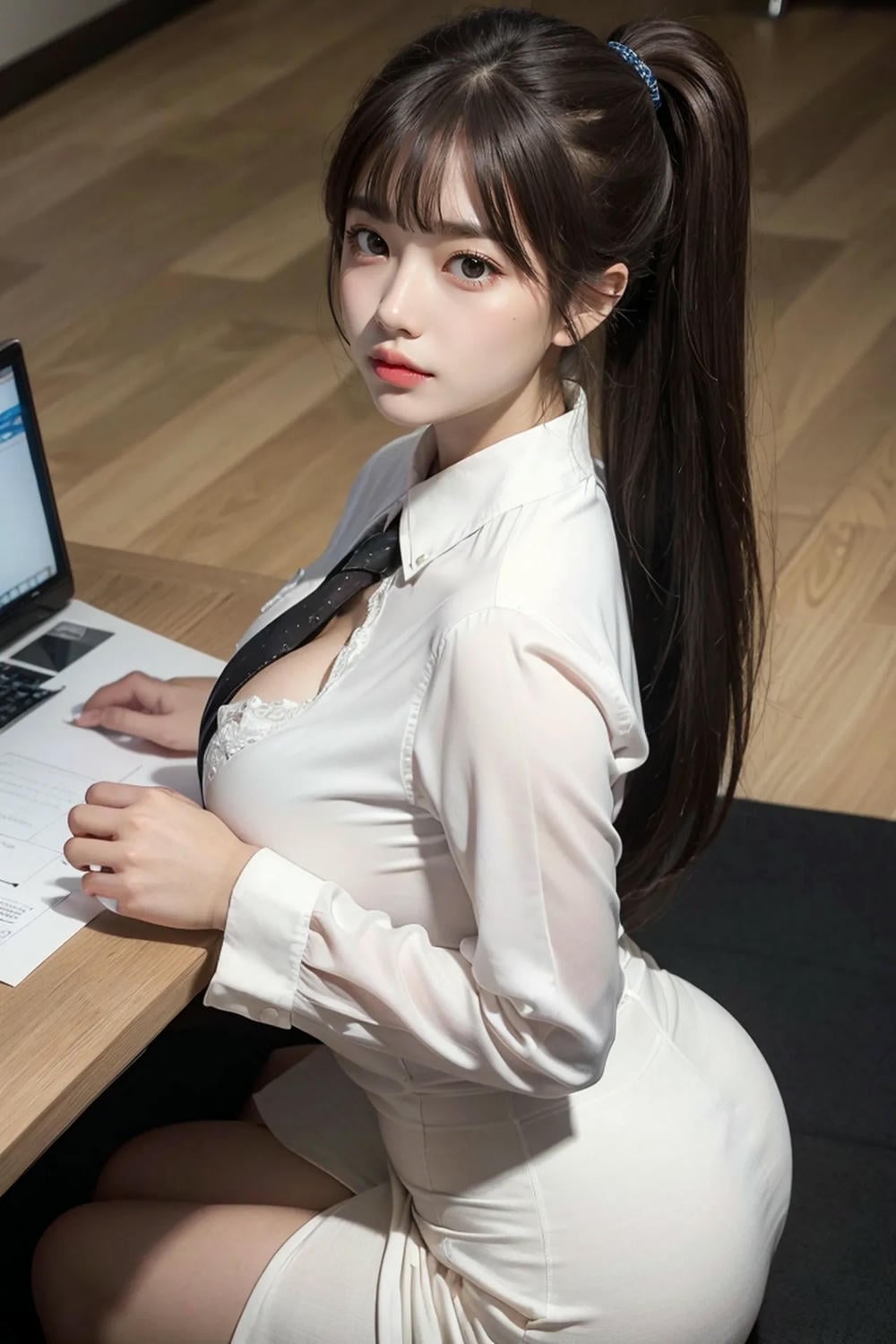 ★Patreon★ AI_KAORI - Attractive Woman in Office Attire - Part 1