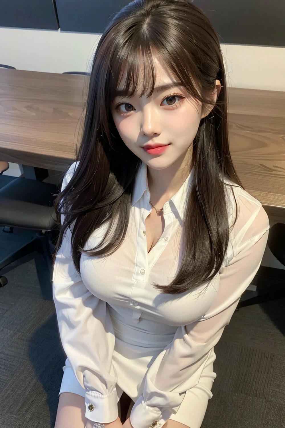 ★Patreon★ AI_KAORI - Attractive Woman in Office Attire - Part 1