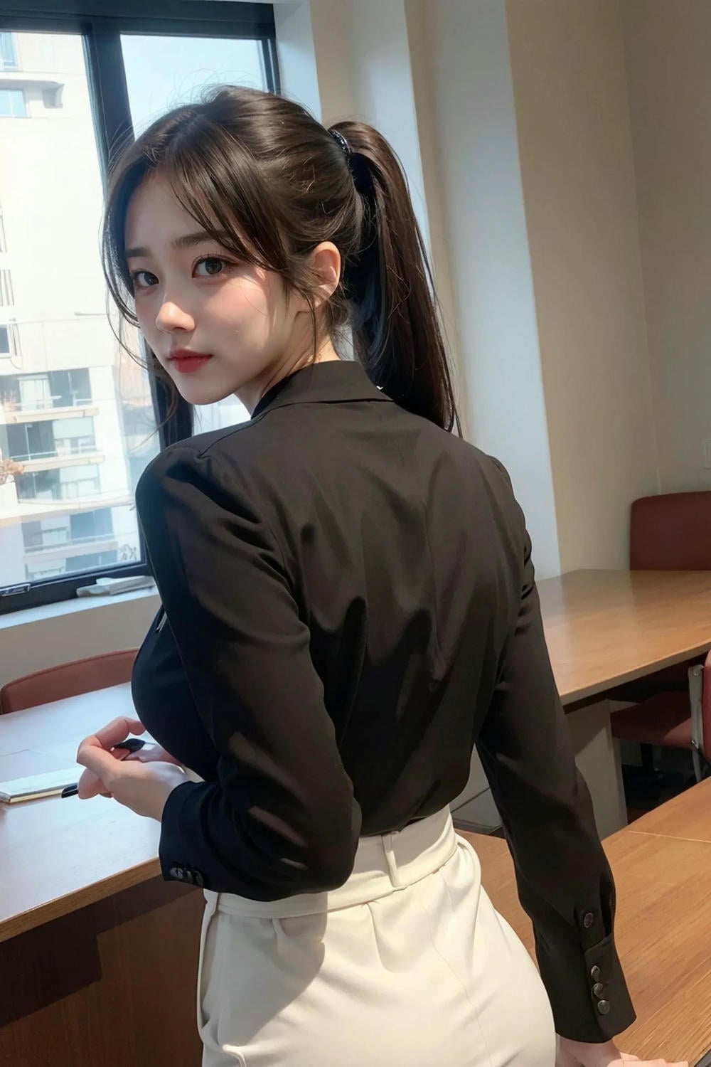 ★Patreon★ AI_KAORI - Attractive Woman in Office Attire - Part 1