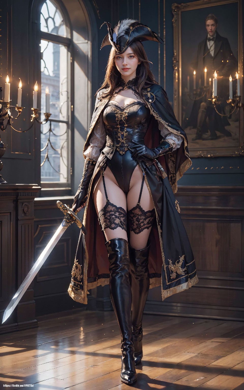 Leotard + Swordswoman