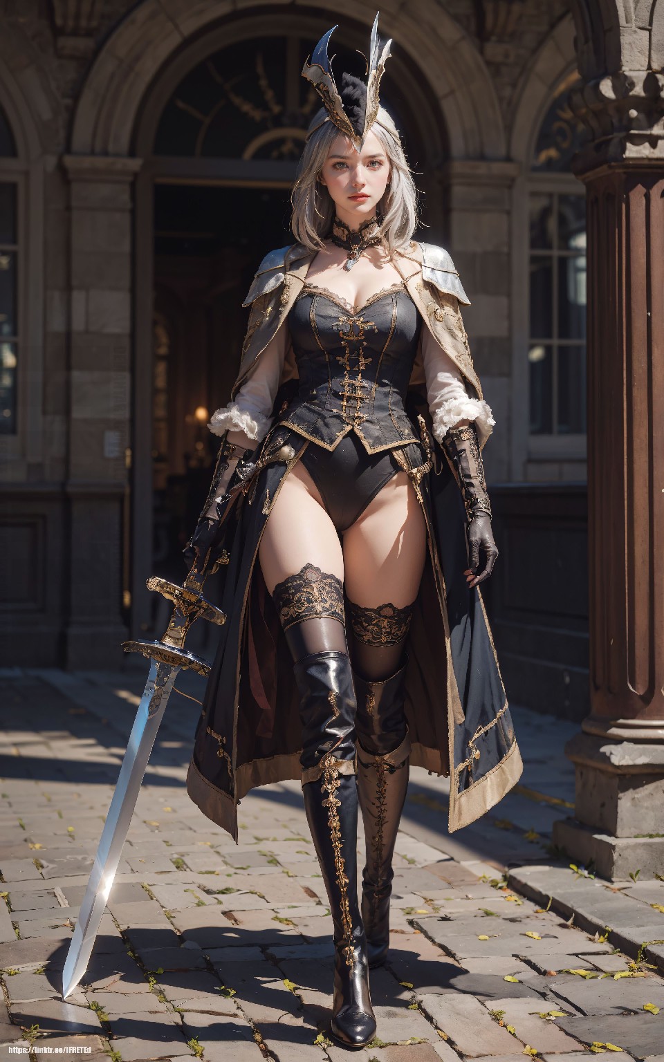 Leotard + Swordswoman