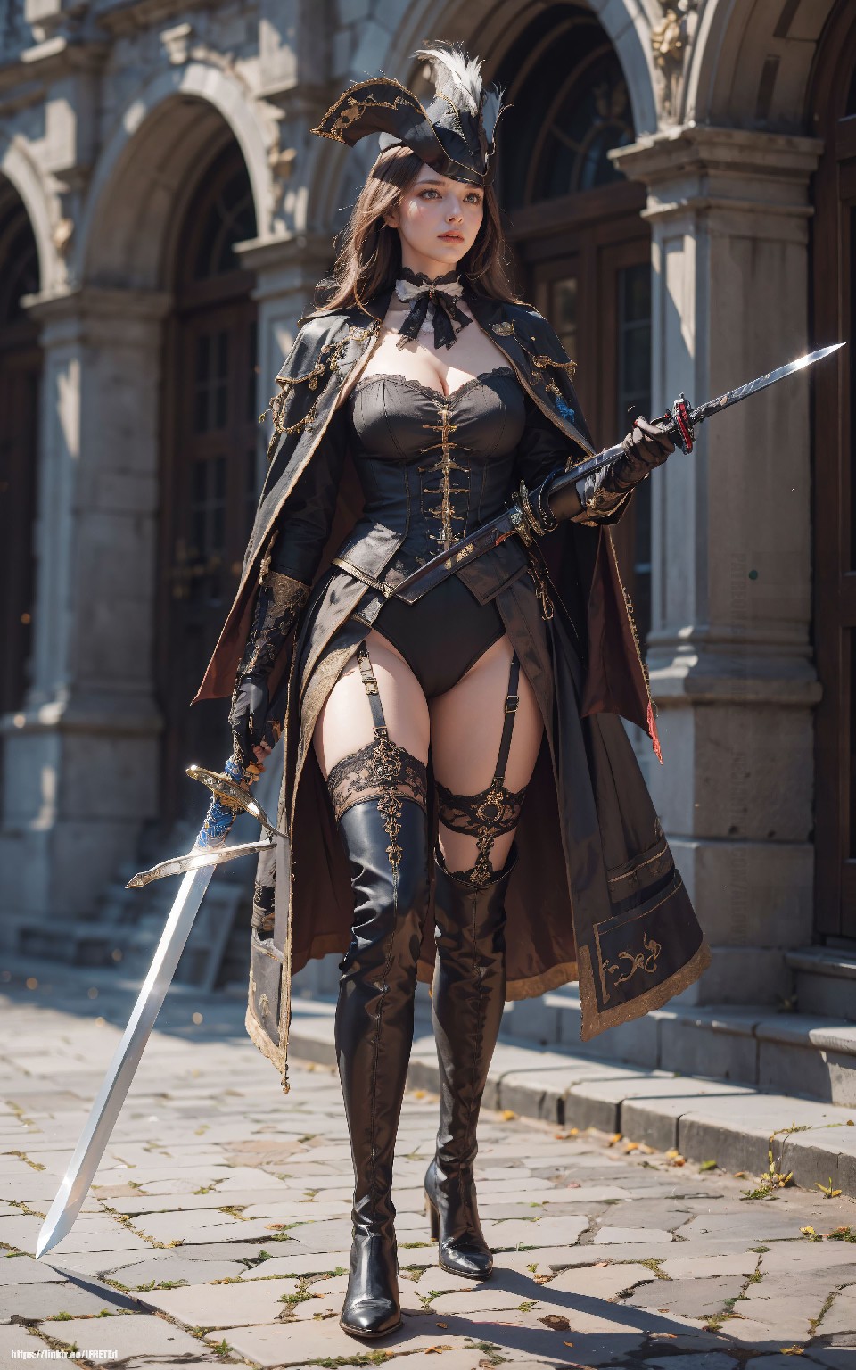 Leotard + Swordswoman