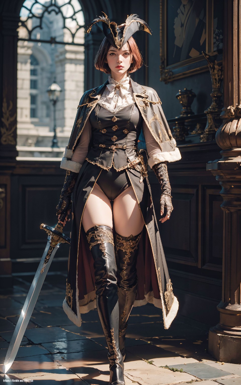 Leotard + Swordswoman