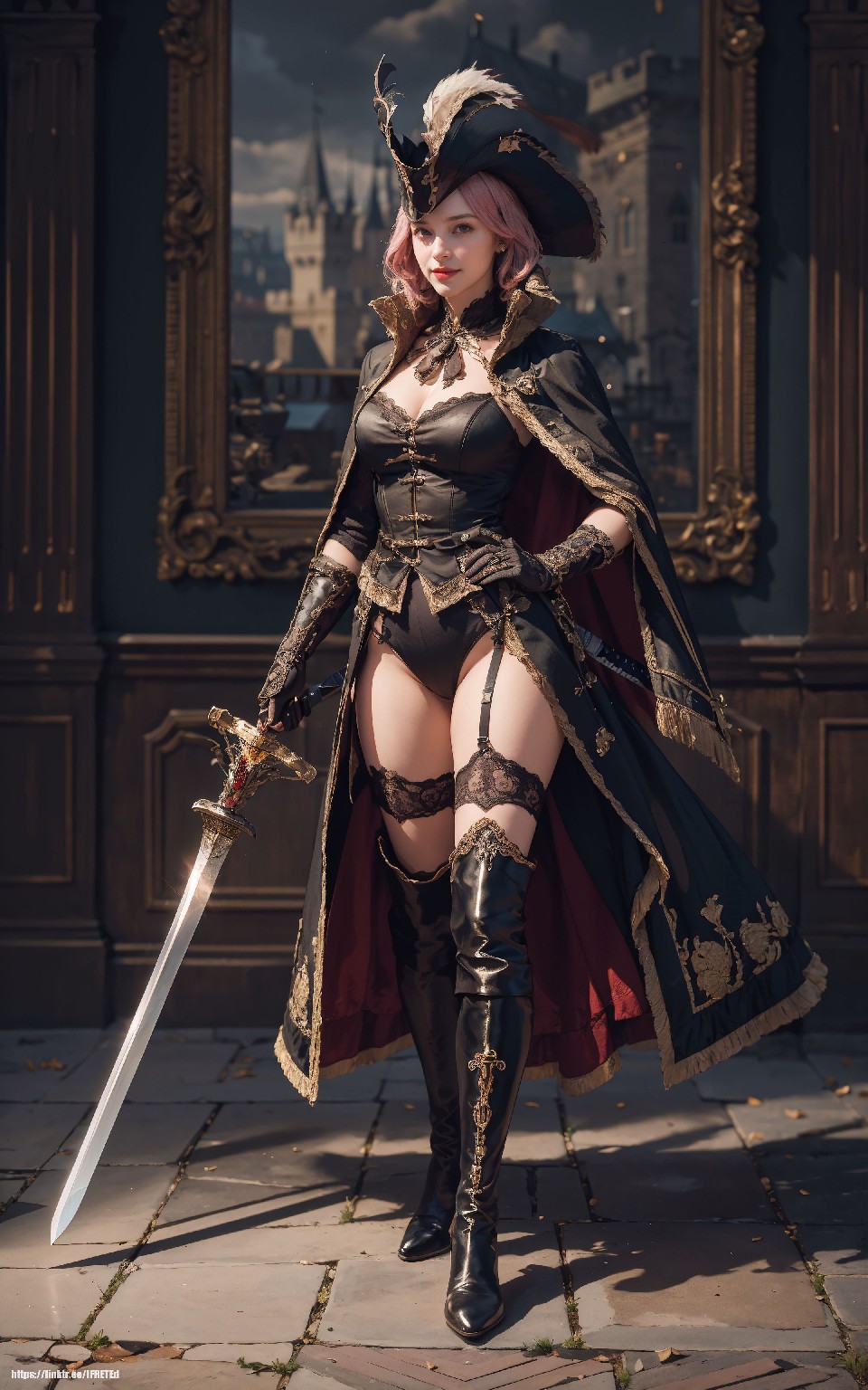 Leotard + Swordswoman