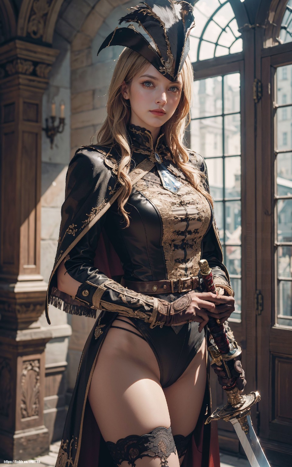 Leotard + Swordswoman
