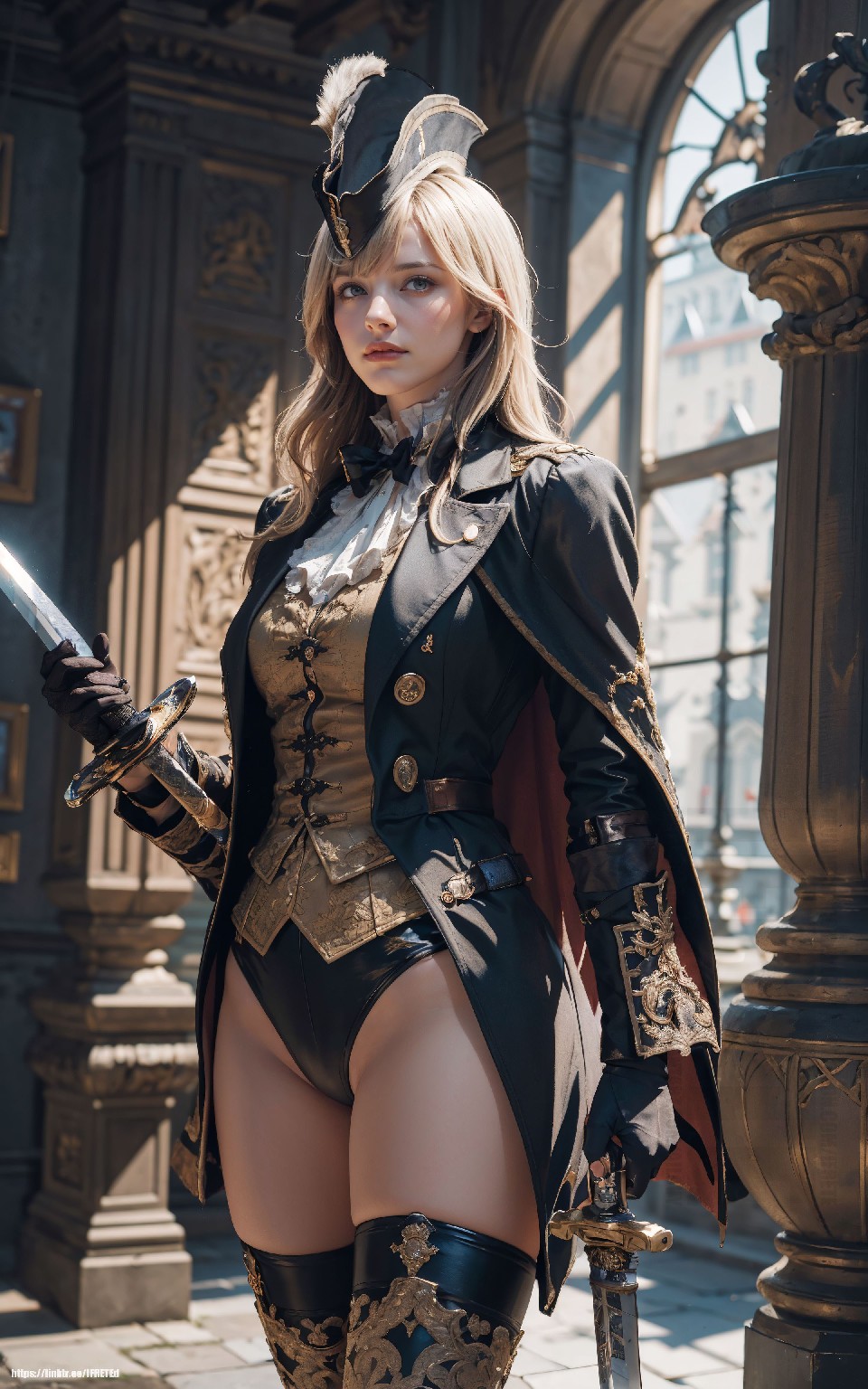 Leotard + Swordswoman