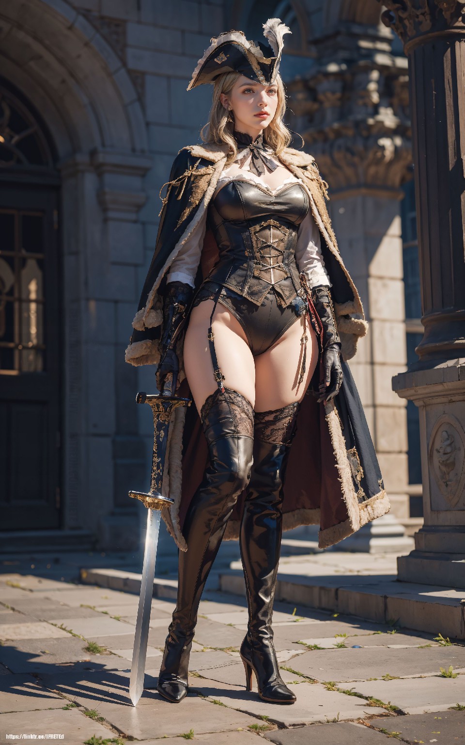 Leotard + Swordswoman