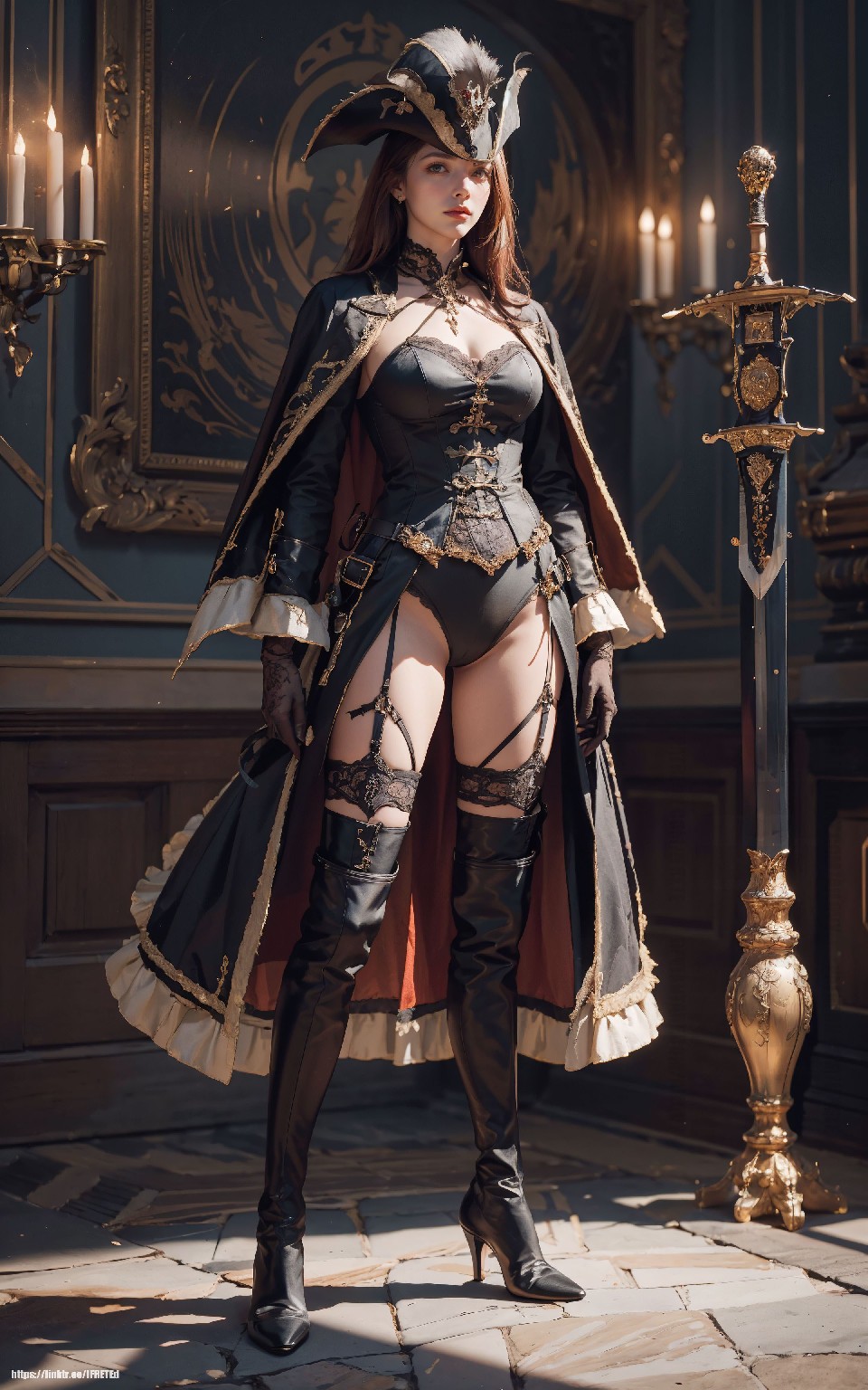 Leotard + Swordswoman