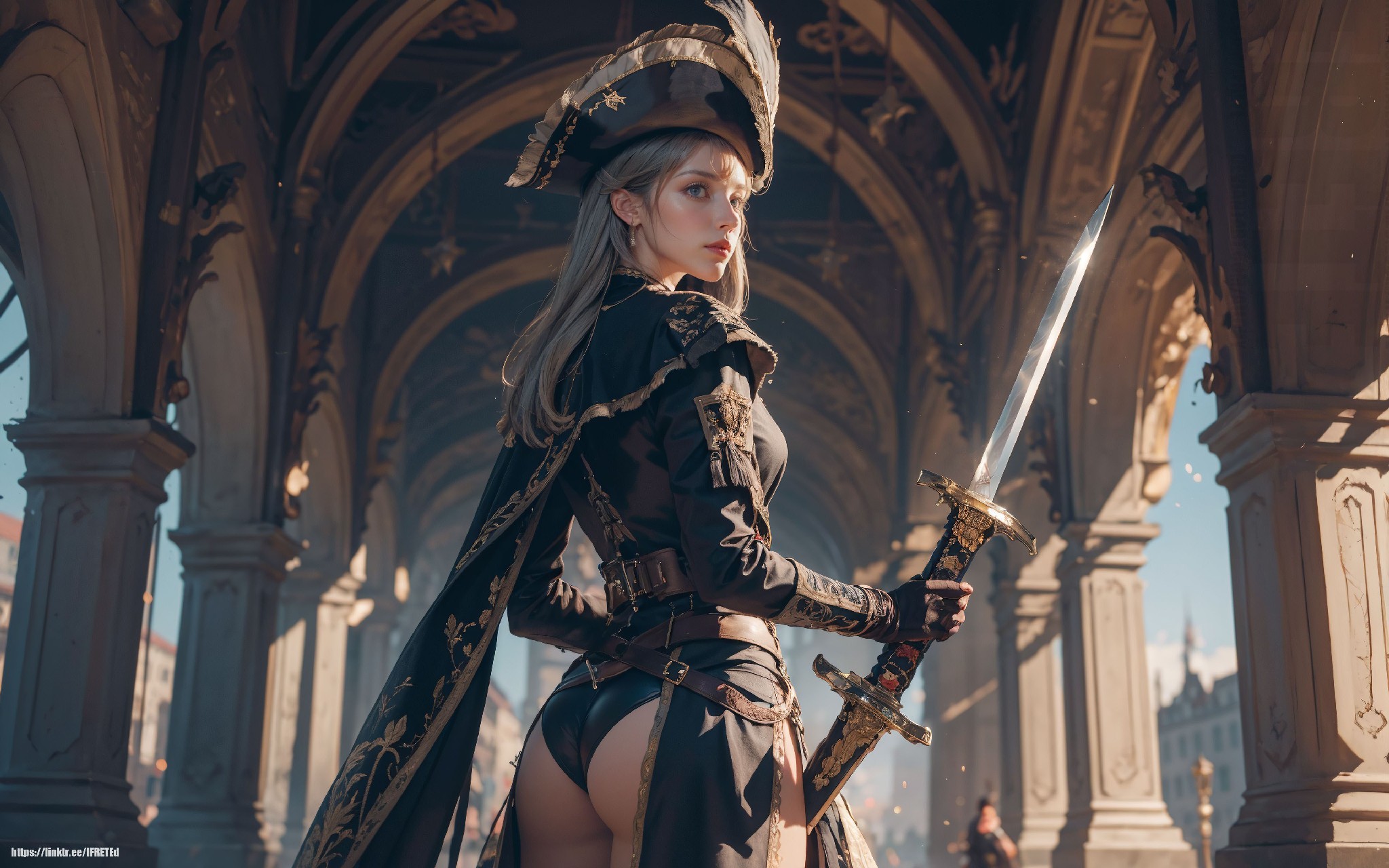 Leotard + Swordswoman