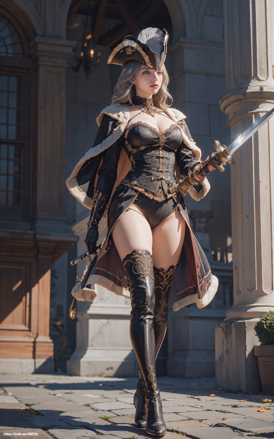 Leotard + Swordswoman