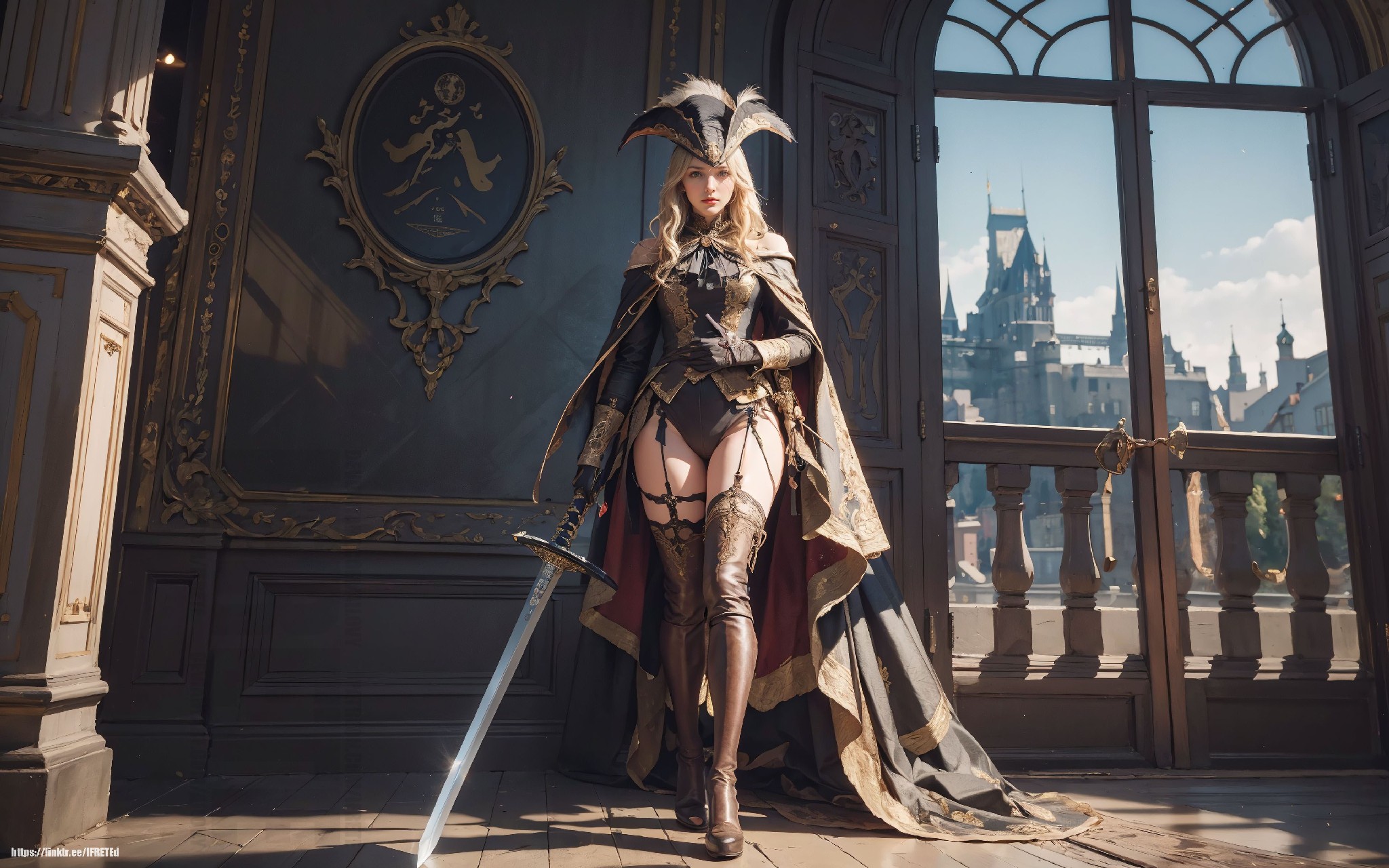 Leotard + Swordswoman