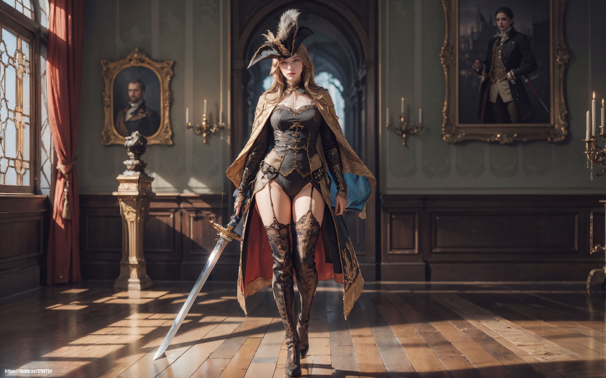 Leotard + Swordswoman