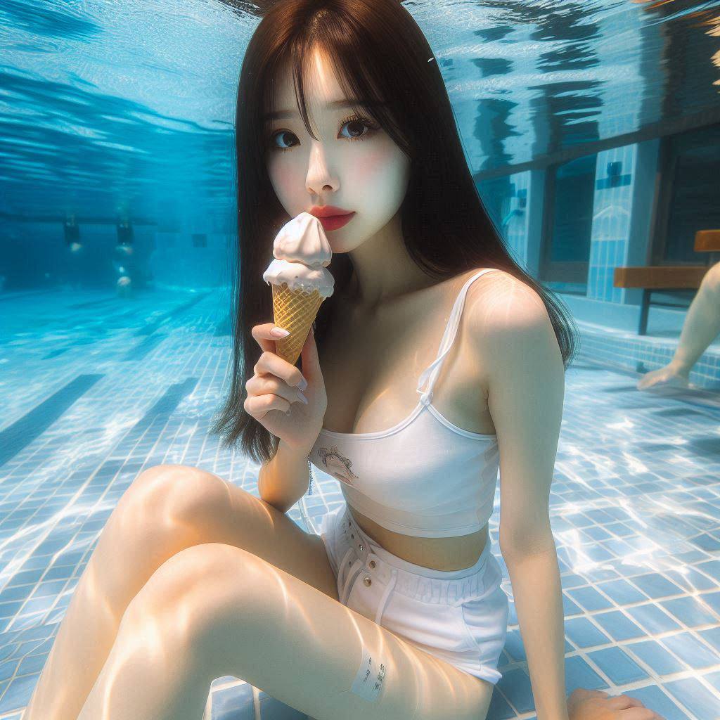 It's too hot to play in the water