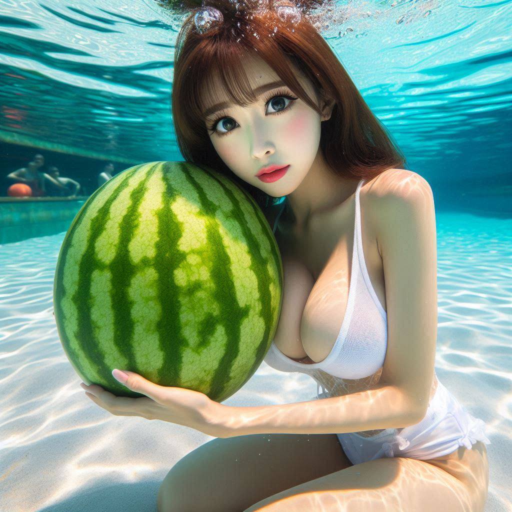 It's too hot to play in the water