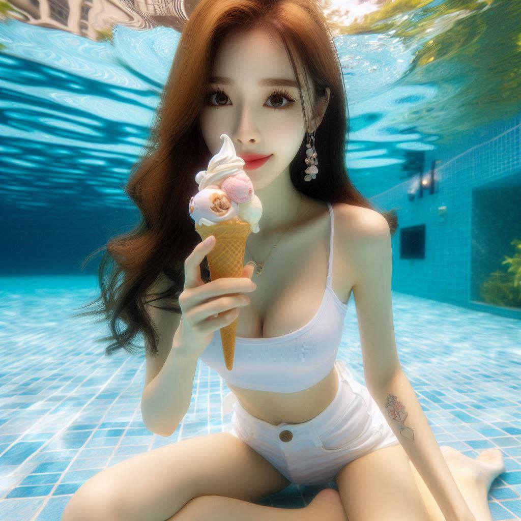 It's too hot to play in the water