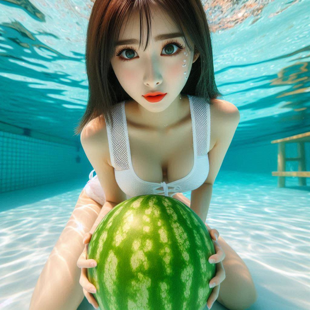 It's too hot to play in the water