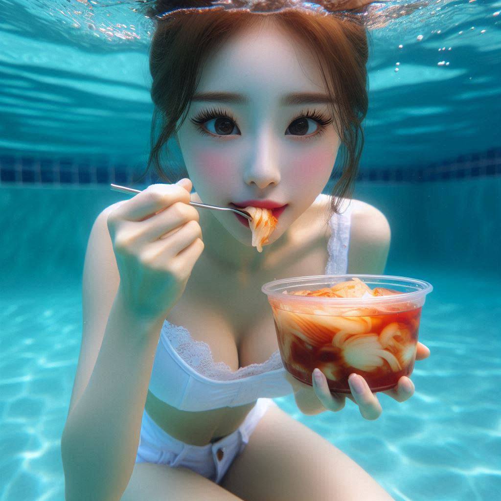 It's too hot to play in the water