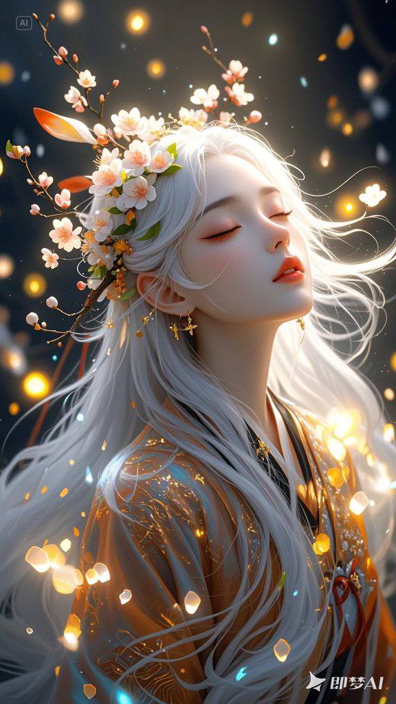 Beautiful fox fairy
