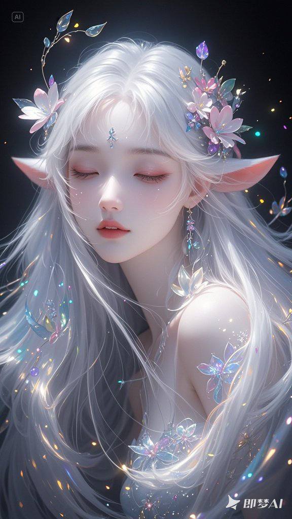 Beautiful fox fairy