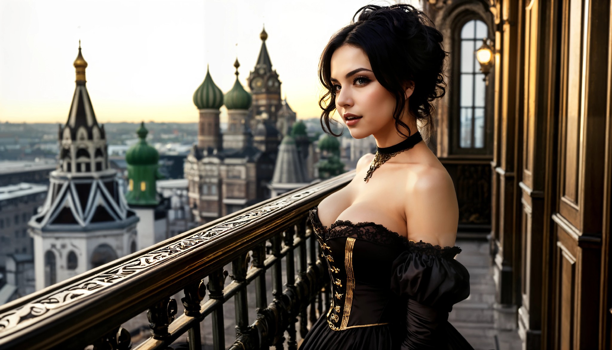 Rooftop Victorian Fashion