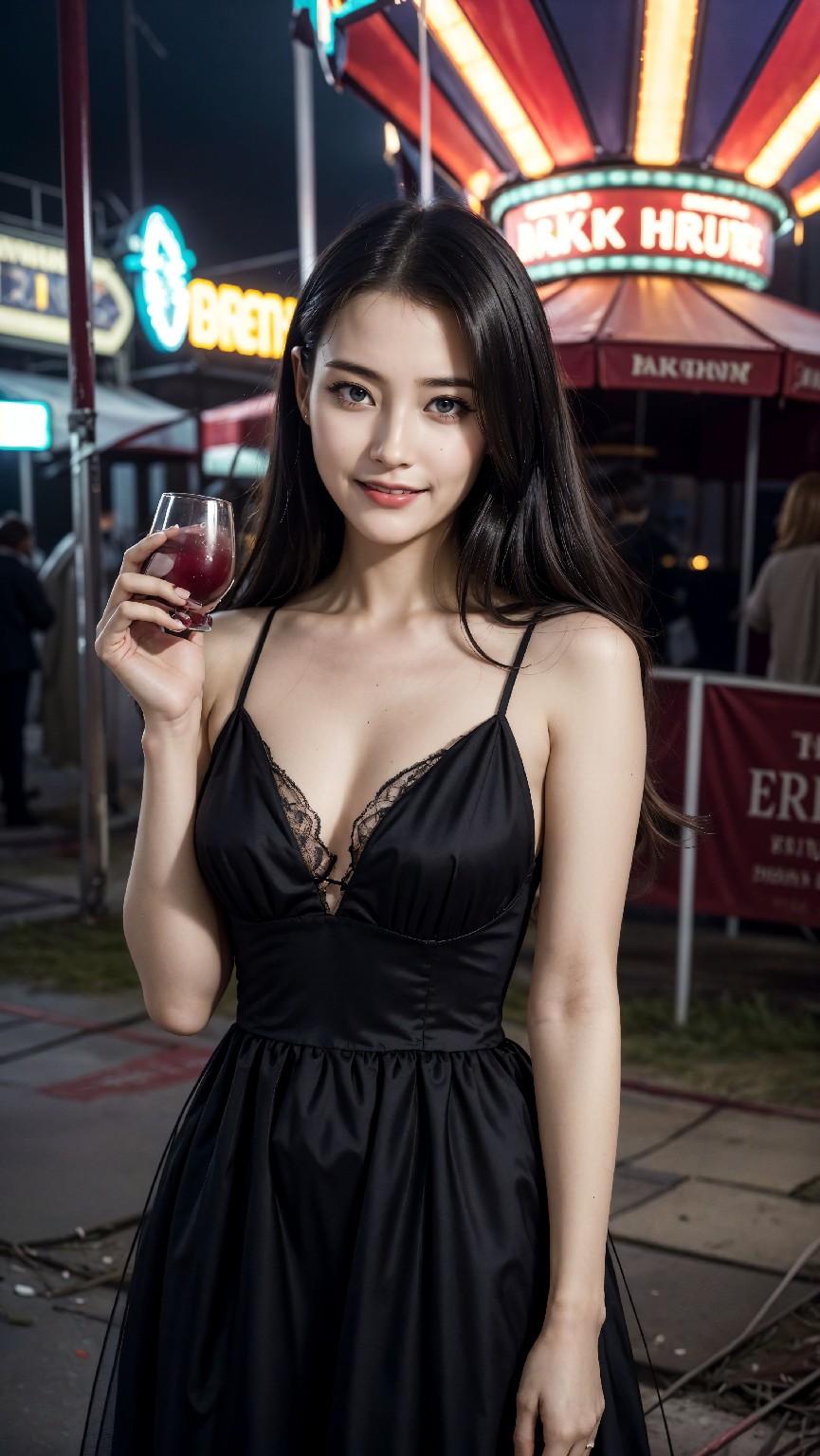 A day at the beach and an amusement park with a girl named Lilith