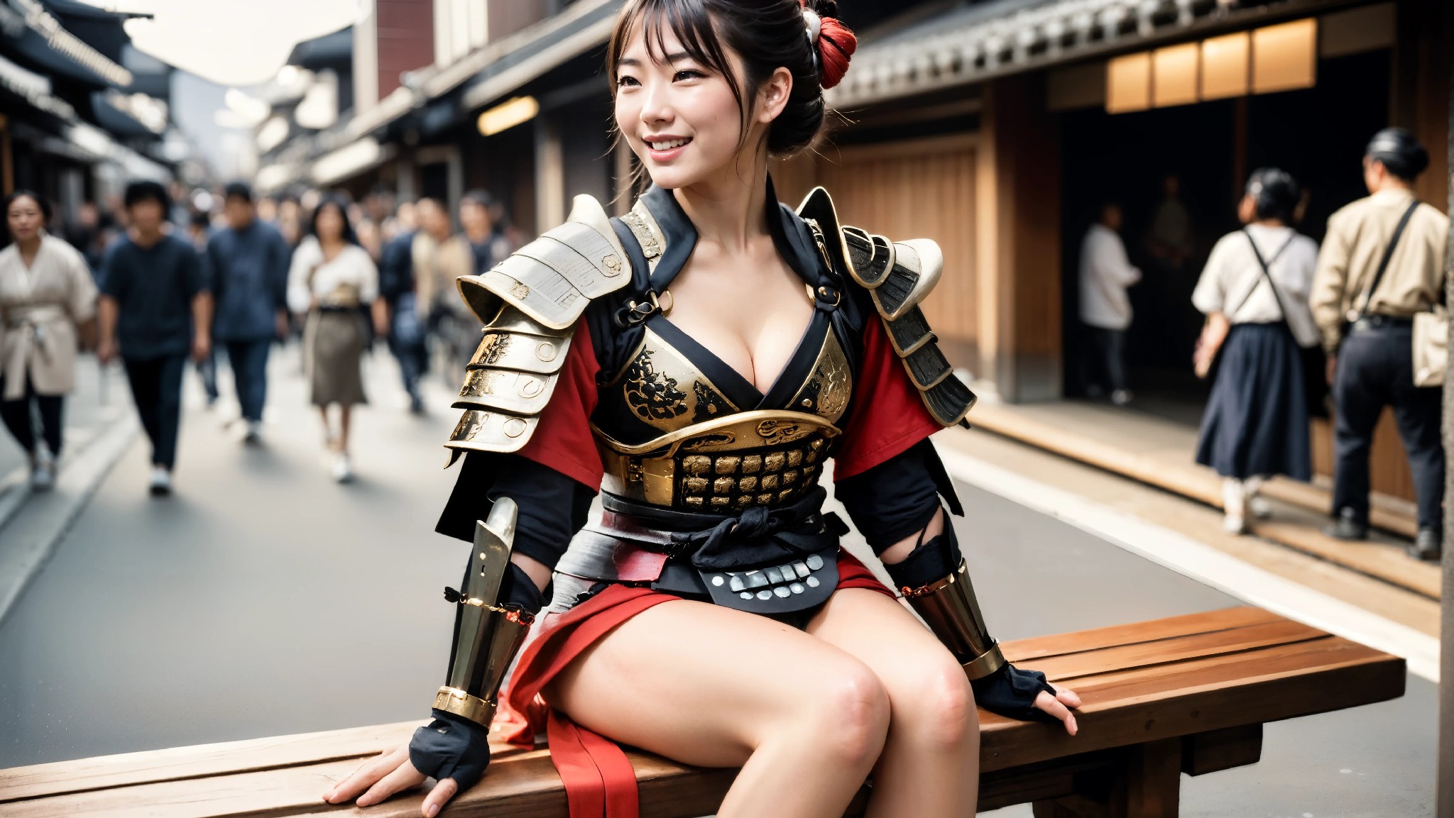 Cute Samurai Girl Cosplay & Fashion