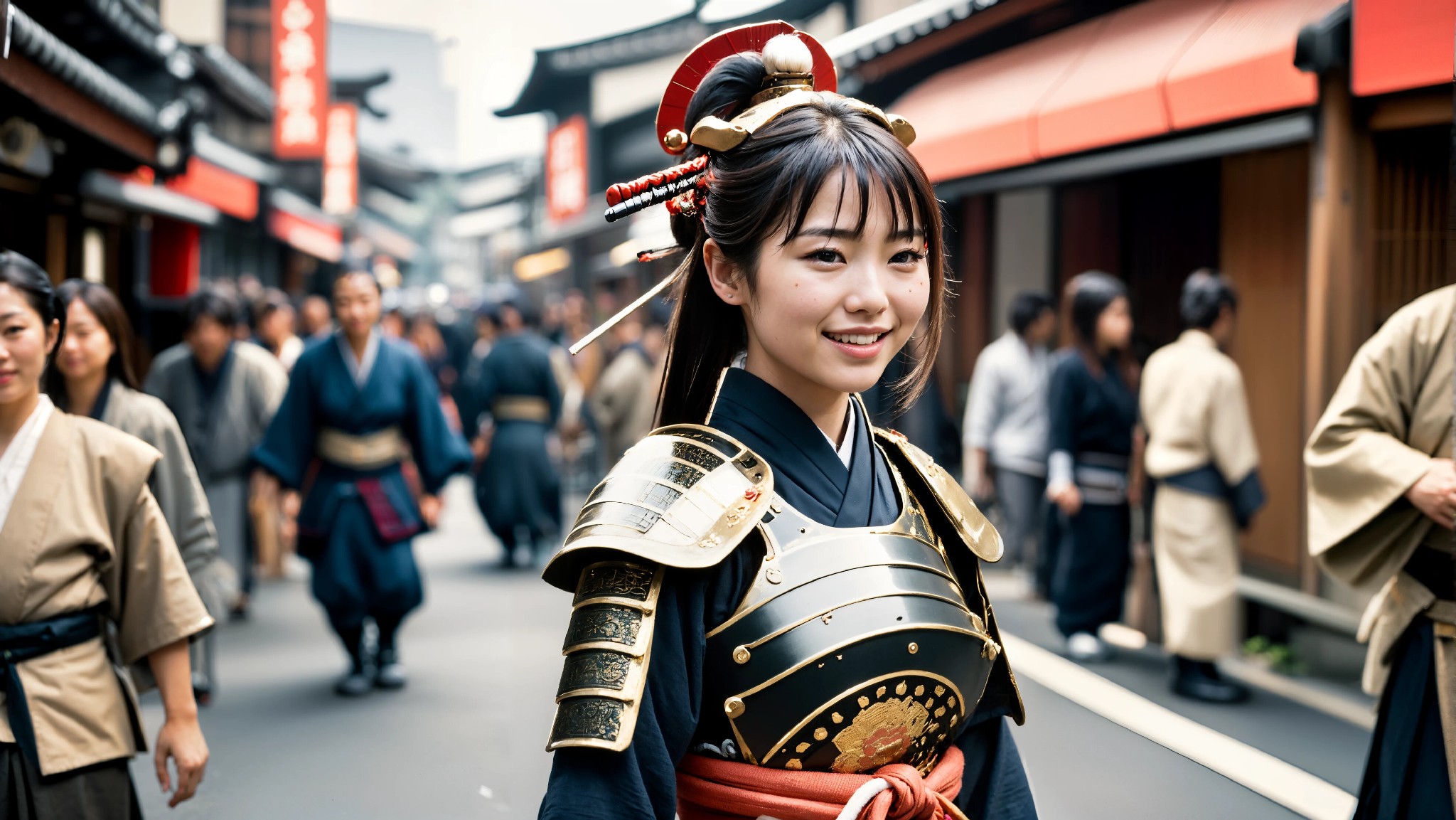 Cute Samurai Girl Cosplay & Fashion