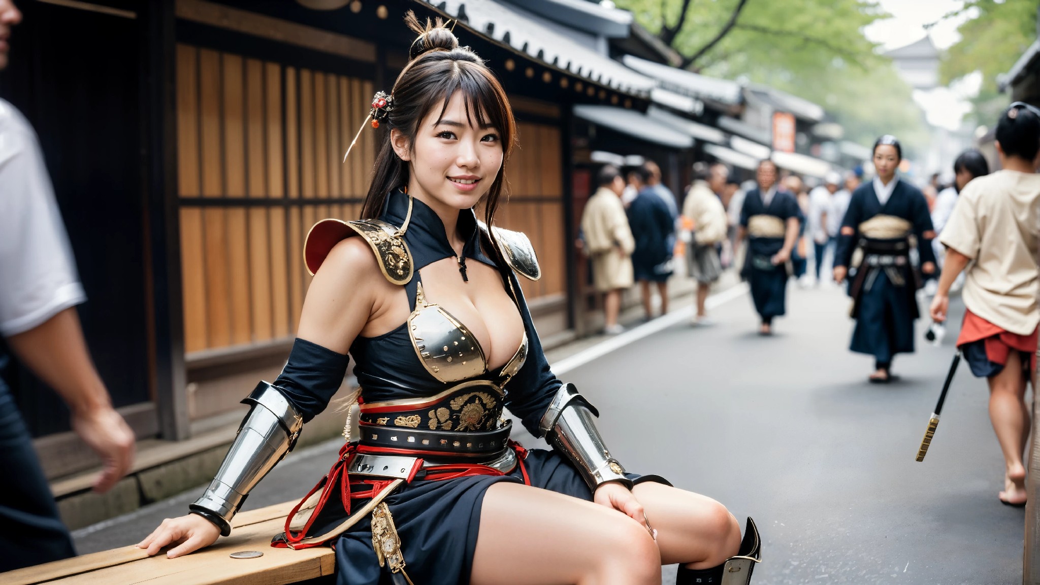 Cute Samurai Girl Cosplay & Fashion