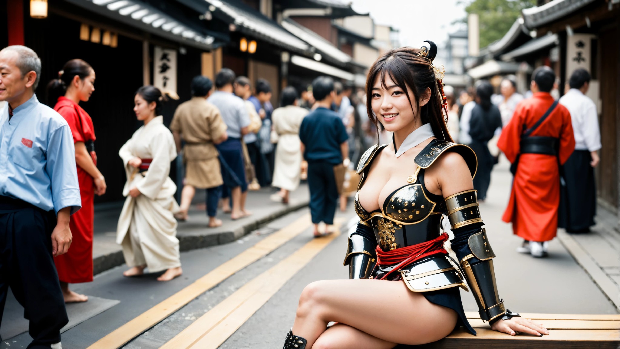 Cute Samurai Girl Cosplay & Fashion