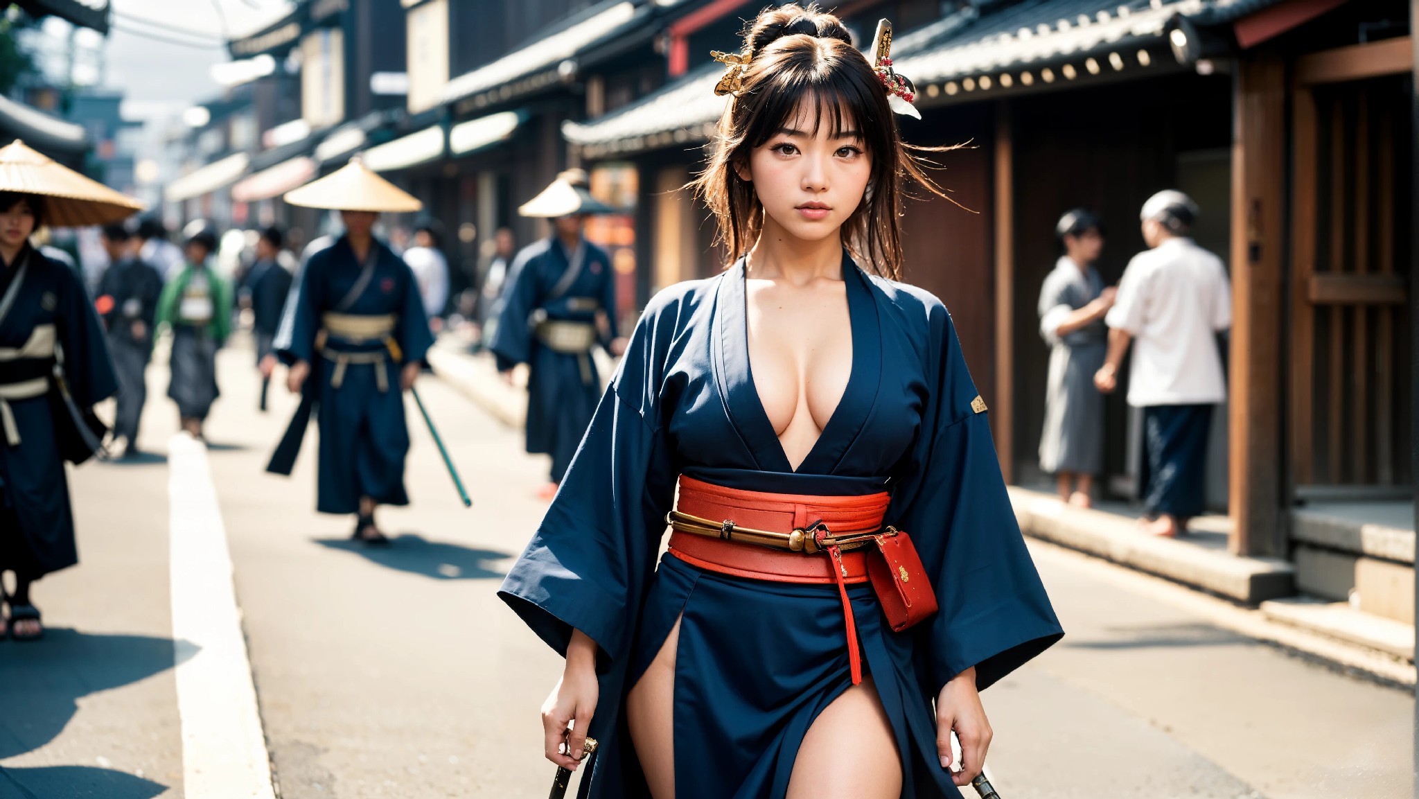 Cute Samurai Girl Cosplay & Fashion