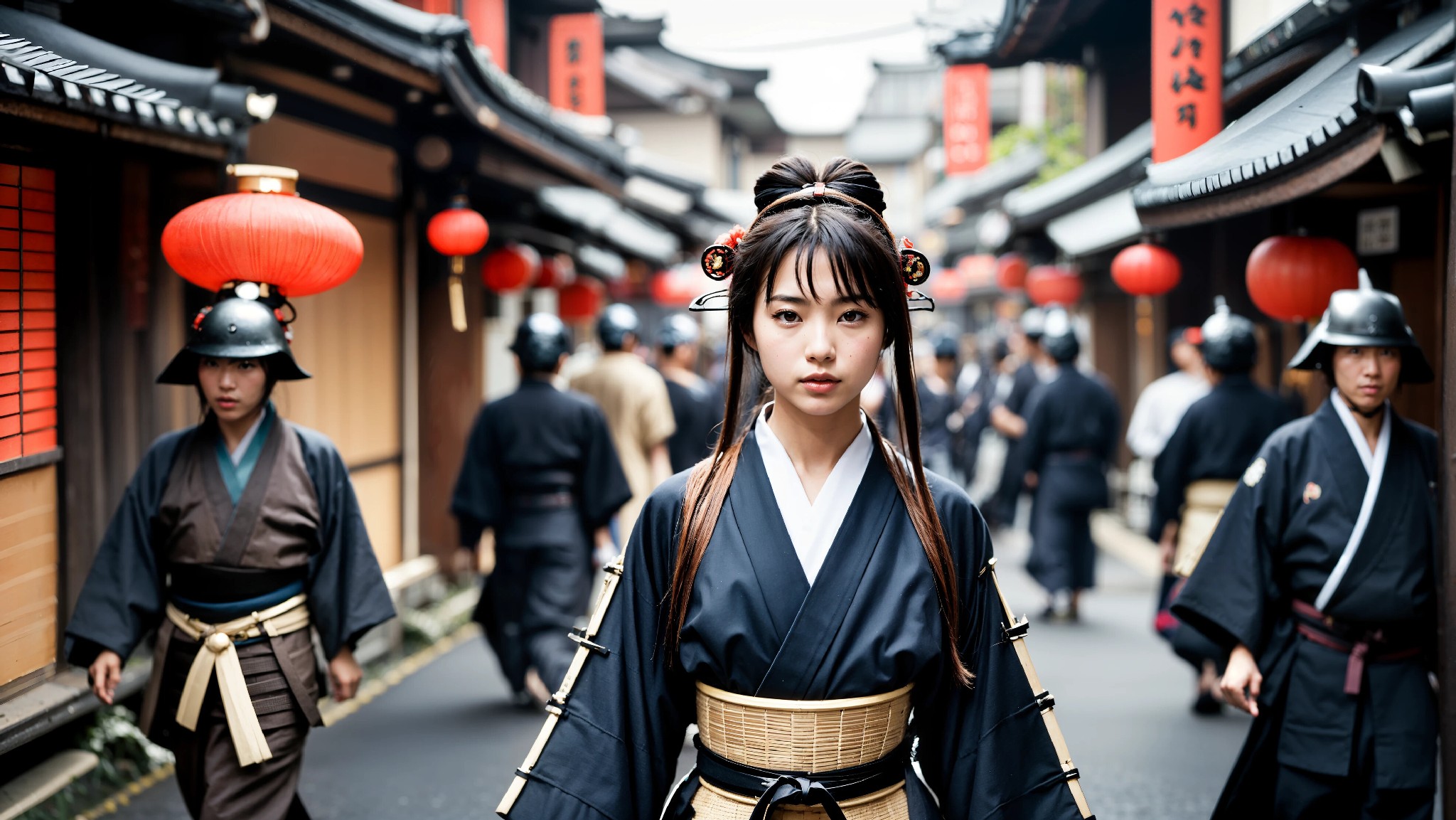 Cute Samurai Girl Cosplay & Fashion