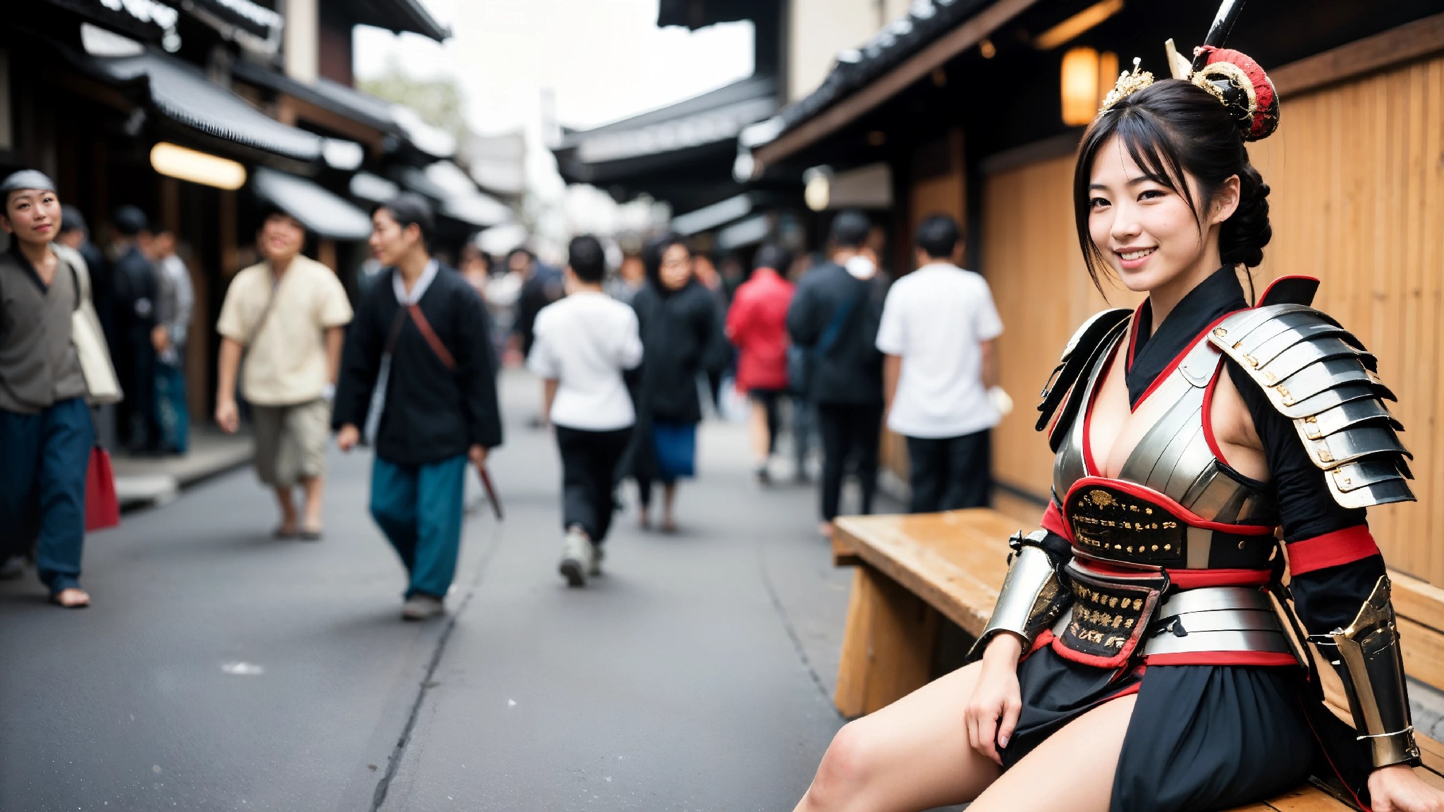 Cute Samurai Girl Cosplay & Fashion
