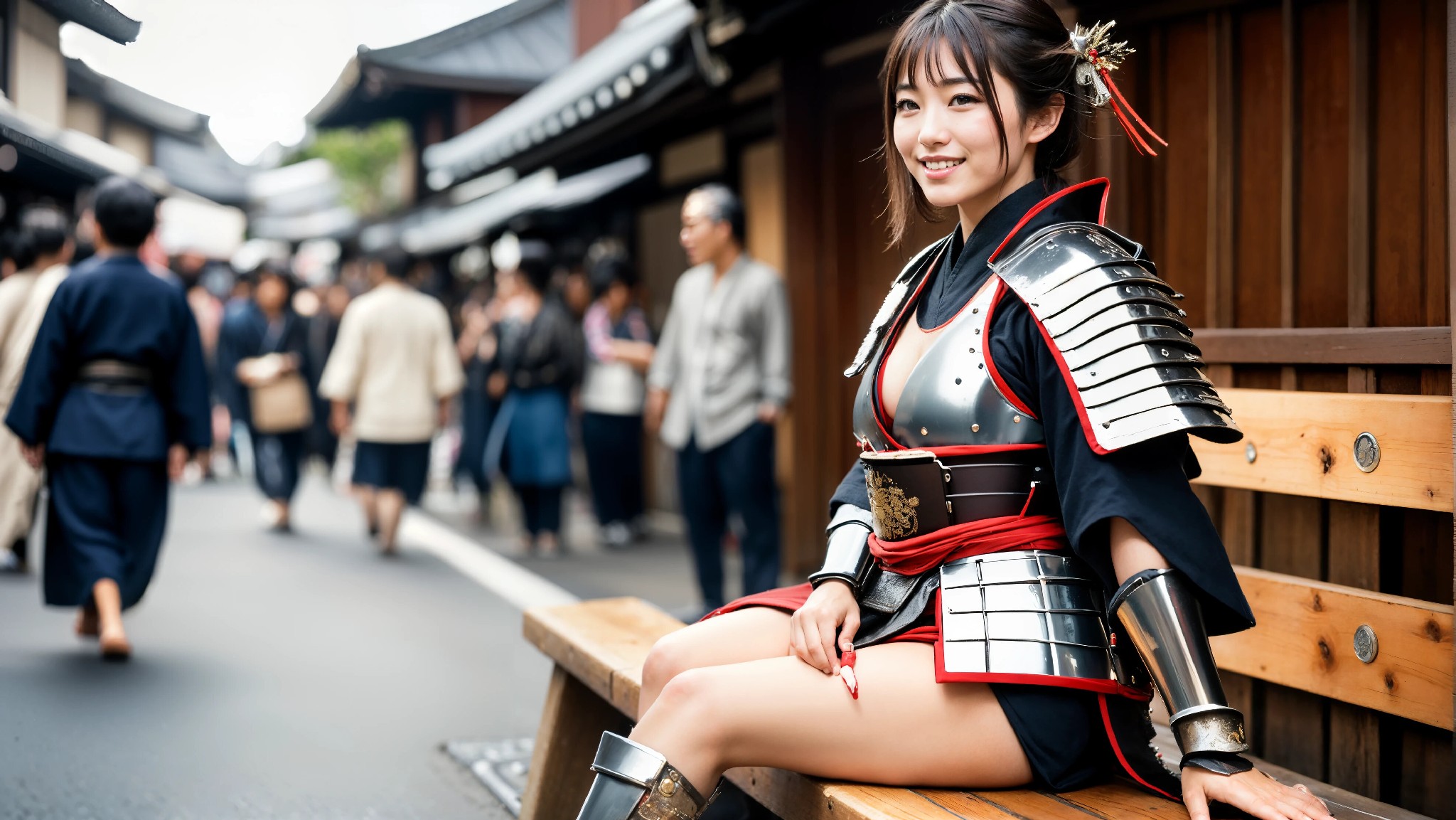 Cute Samurai Girl Cosplay & Fashion