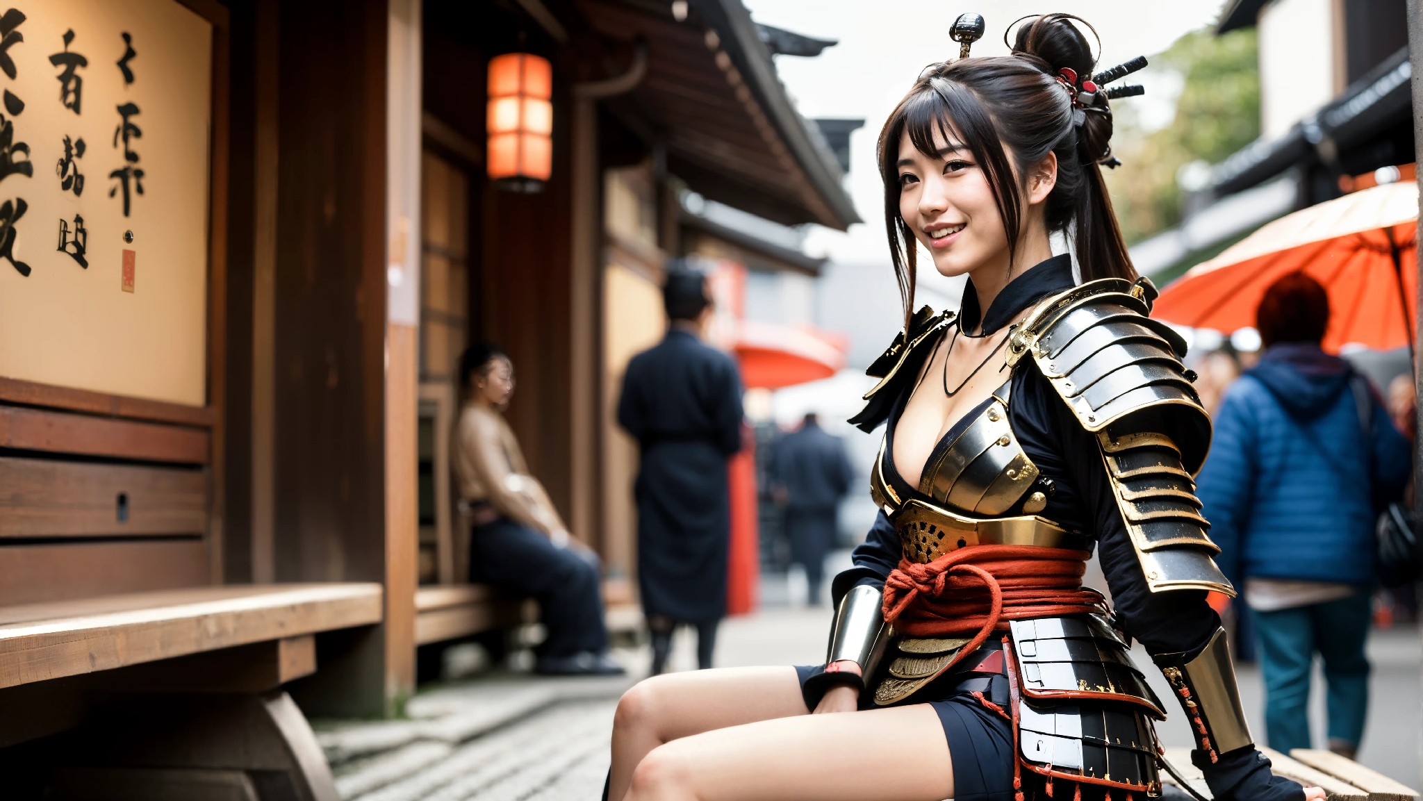 Cute Samurai Girl Cosplay & Fashion