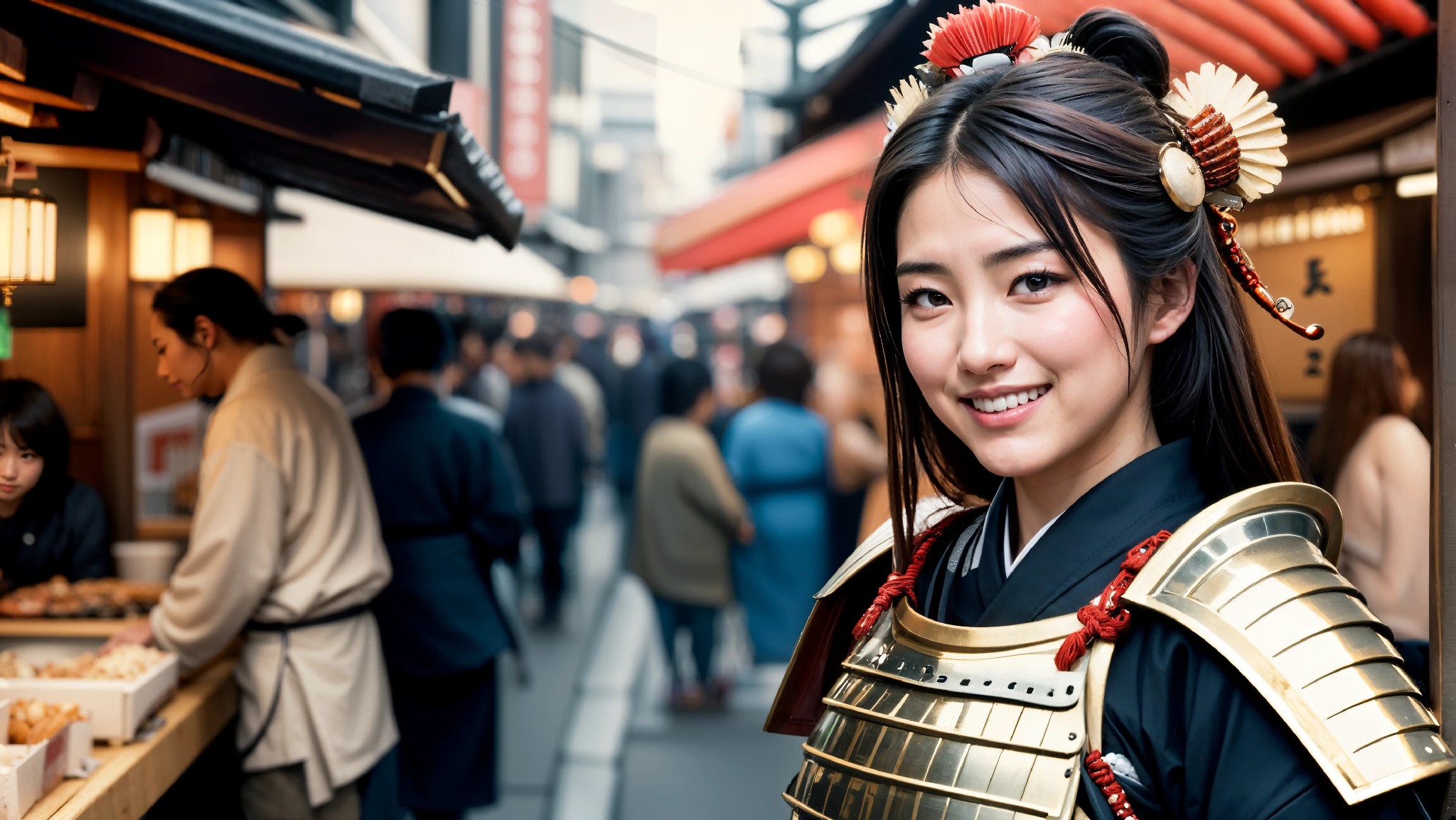 Cute Samurai Girl Cosplay & Fashion