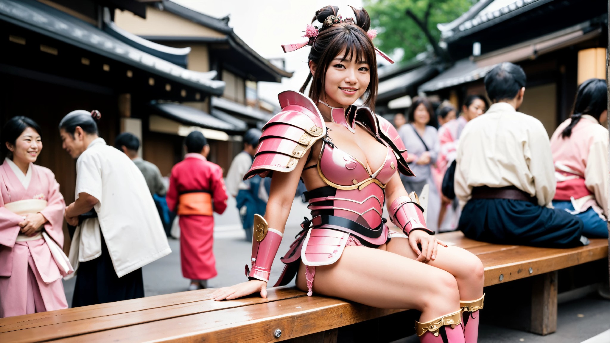 Cute Samurai Girl Cosplay & Fashion