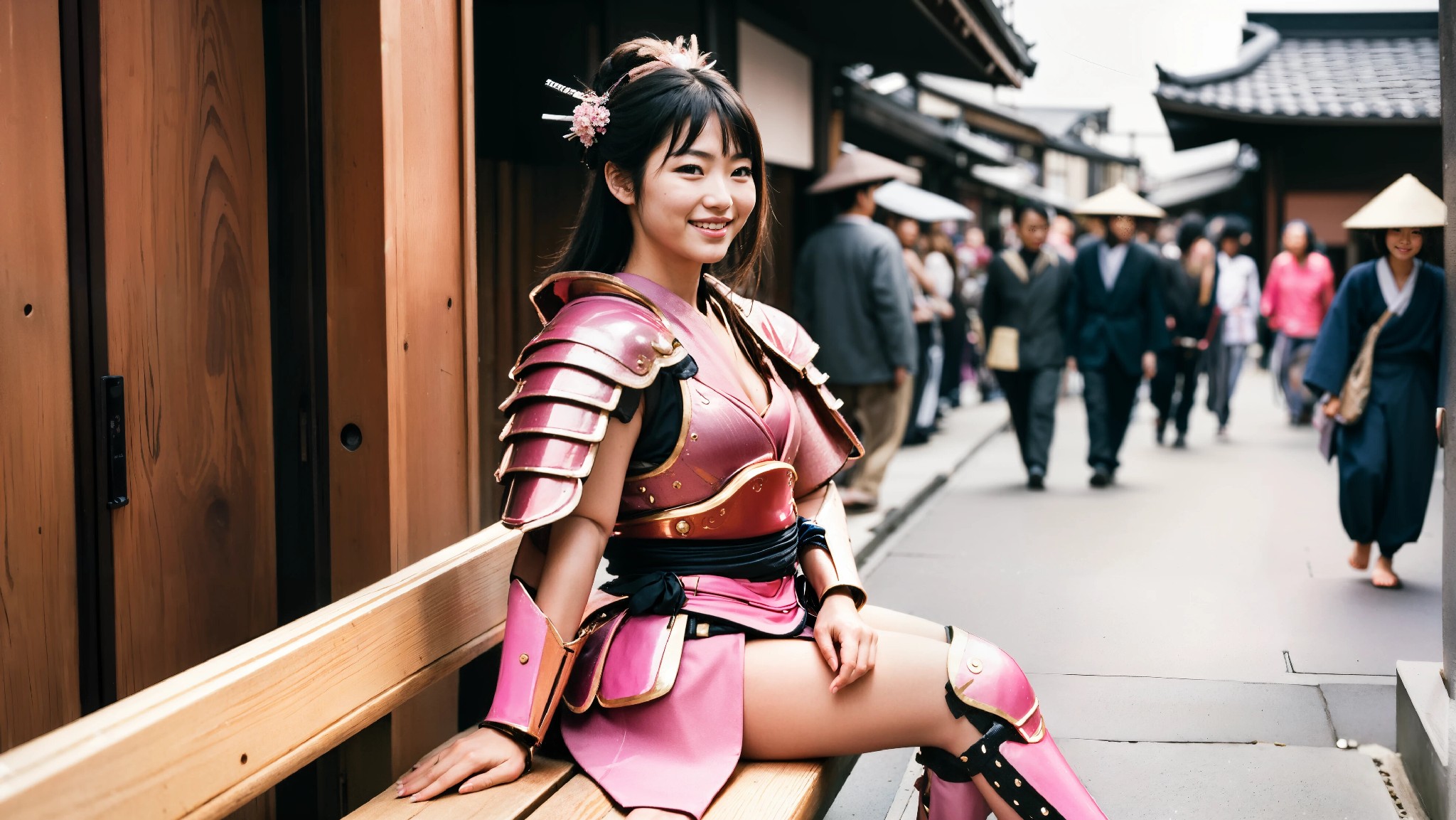 Cute Samurai Girl Cosplay & Fashion
