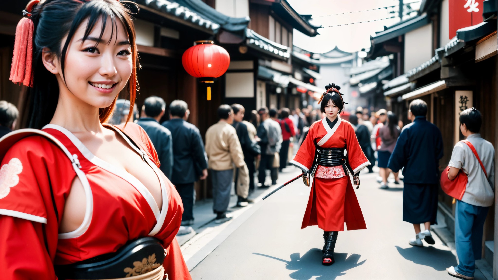 Cute Samurai Girl Cosplay & Fashion