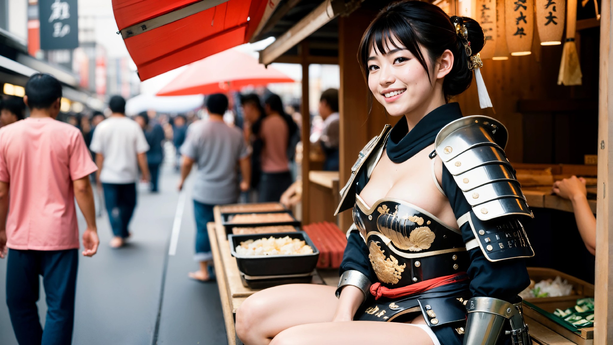 Cute Samurai Girl Cosplay & Fashion