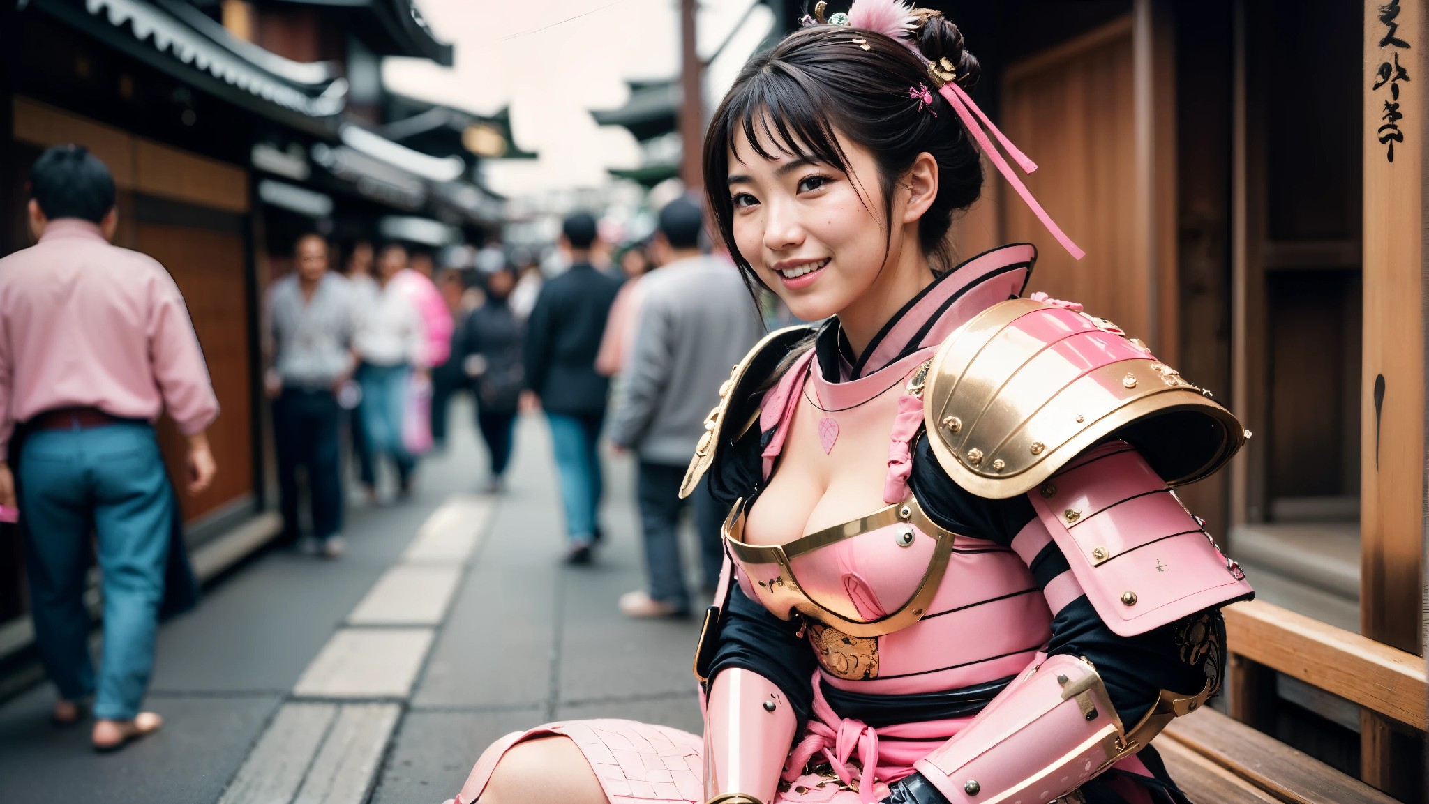 Cute Samurai Girl Cosplay & Fashion