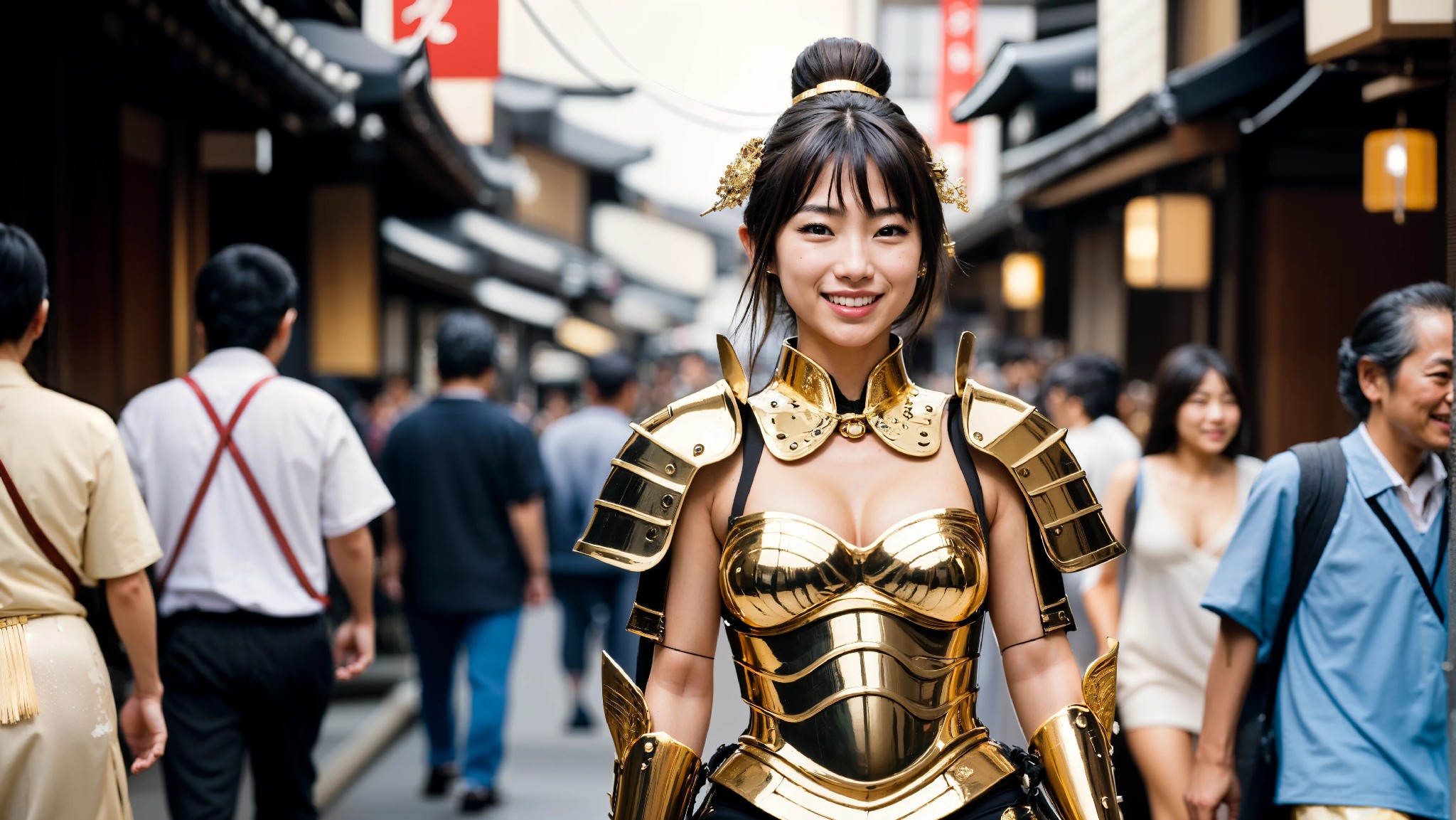 Cute Samurai Girl Cosplay & Fashion