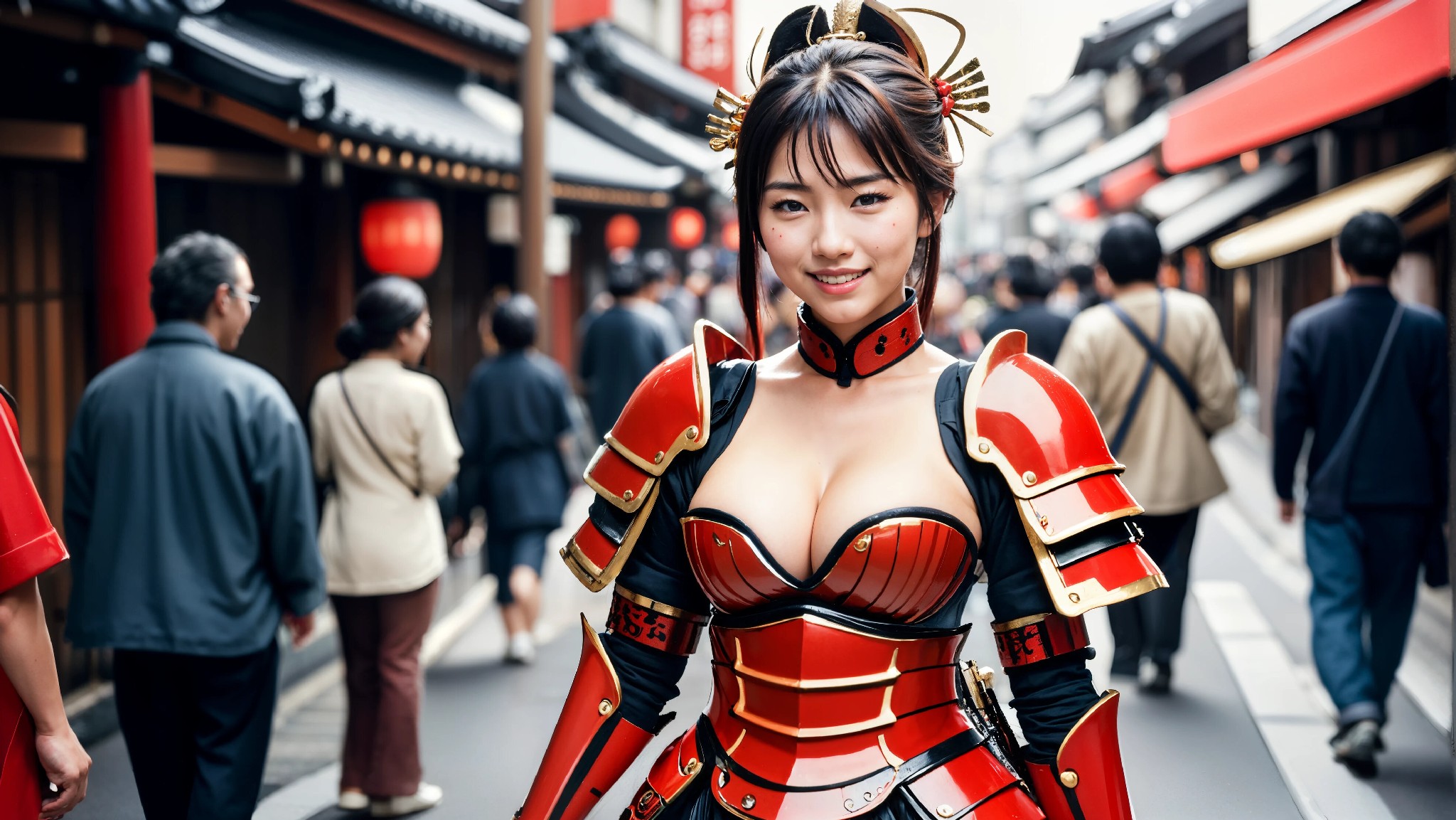 Cute Samurai Girl Cosplay & Fashion